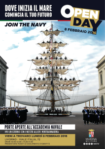 Locandina Open Day 8 febbraio