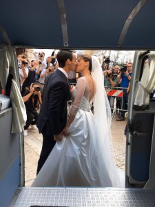 flavia pennetta, sposa