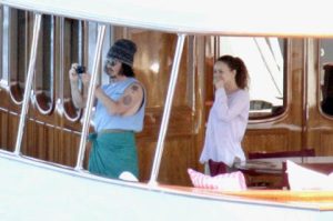 Johnny Depp e Vanessa Paradis sul Vajoliroja