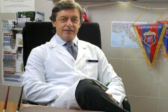 Taranto: Volpe nuovo medico sociale. Effettuate prime visite mediche