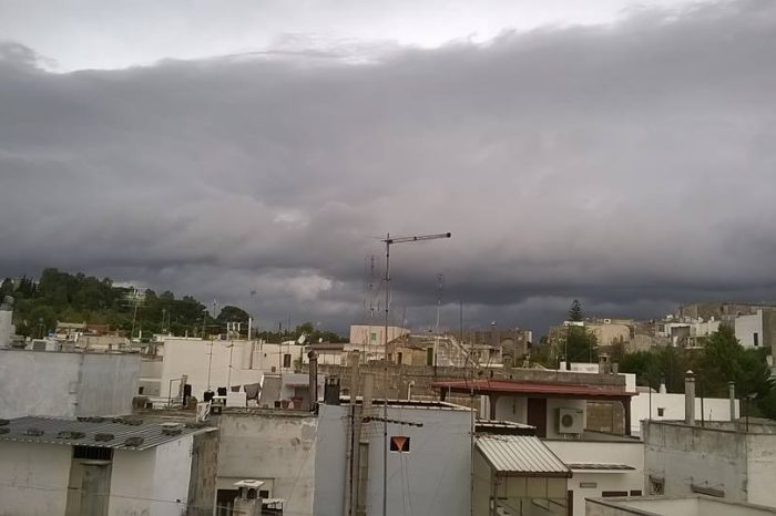 Allerta della Prov. Civile: Peggioramento della situazione meteo in Puglia
