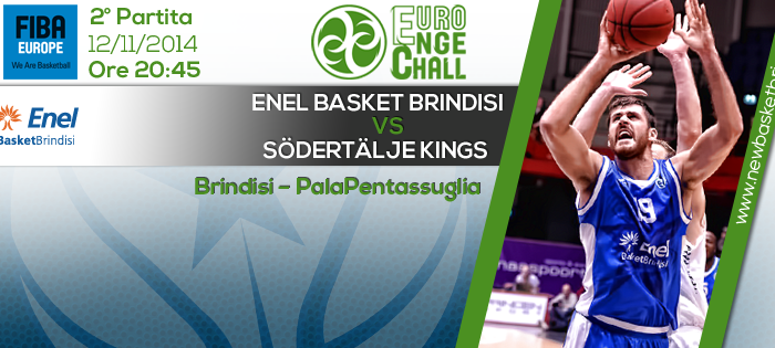 Basket: Tutto pronto per Enel Basket Brindisi-Södertälje Kings. Ci sarà anche la diretta video