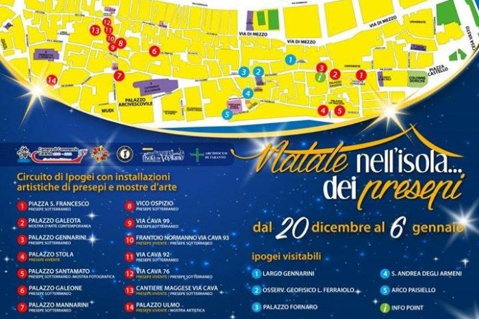 Taranto: "Natale nell'Isola", sabato 3 il penultimo appuntamento