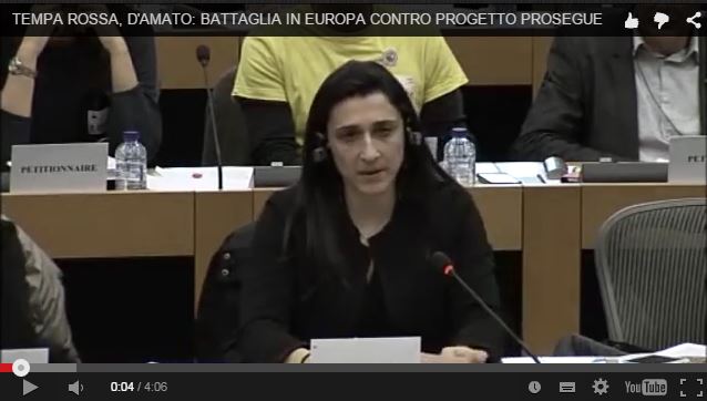 Taranto, Tempa Rossa - D'Amato (M5S) vuole delegazione del Parlamento UE nel sito.