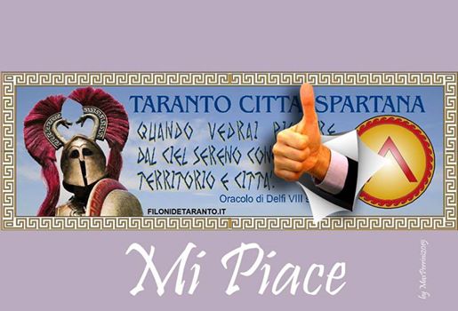 Gemellaggio Taranto - Sparta. Il comune di Taranto deve far presto.
