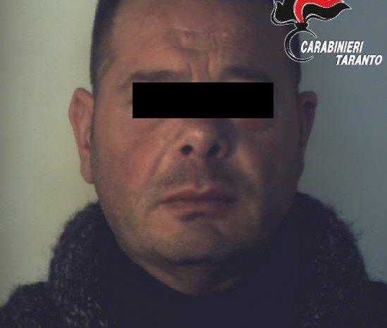 Taranto - Pluripregiudicato arrestato per violazione dei domiciliari.