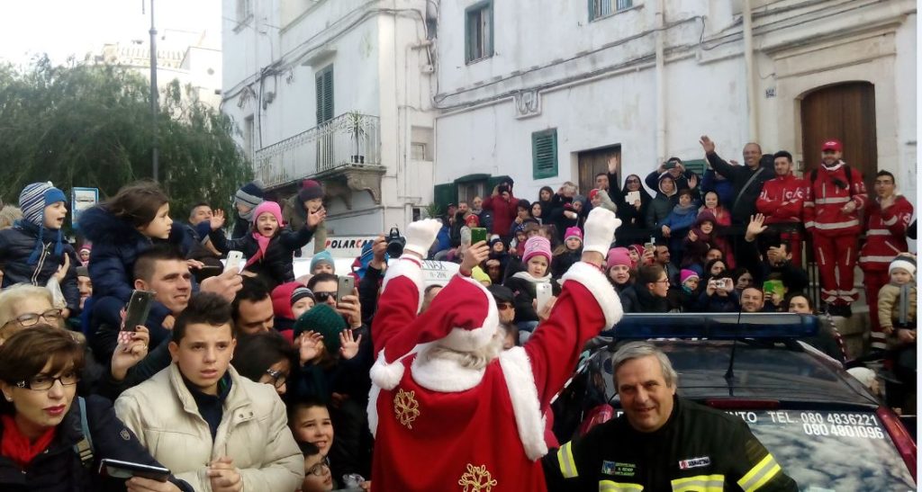 La prima volta a Martina Franca ma non era ancora il Vero Santa Claus