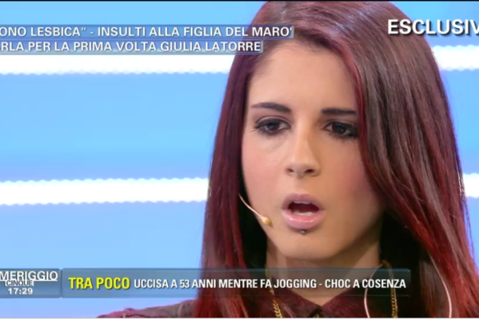 Giulia Latorre ospite dalla D'Urso. "Non mi vergogno della mia omosessualità"| VIDEO