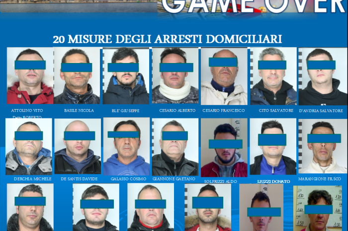 Taranto - Operazione "Game Over": Arrestato dalla Polizia latitante.