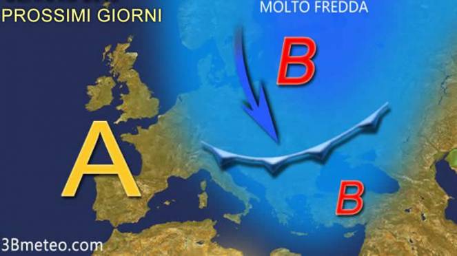 METEO ITALIA - In arrivo un peggioramento con NEVE a bassa quota. Ecco le zone complete.