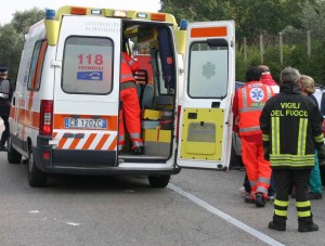 ambulanza - 118- incidente