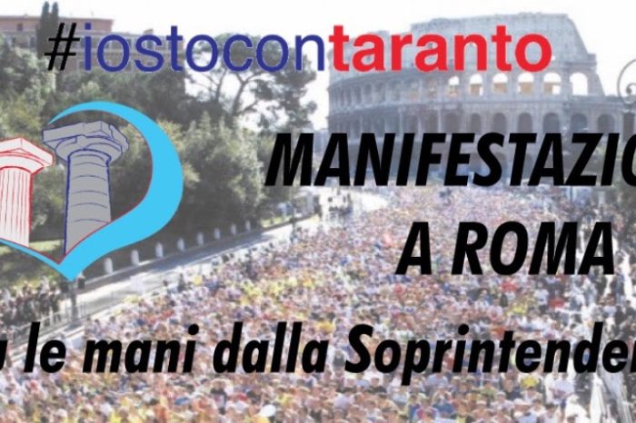 Tarnto/Roma - "Io sto con Taranto. Giù le mani dalla Soprintendenza"