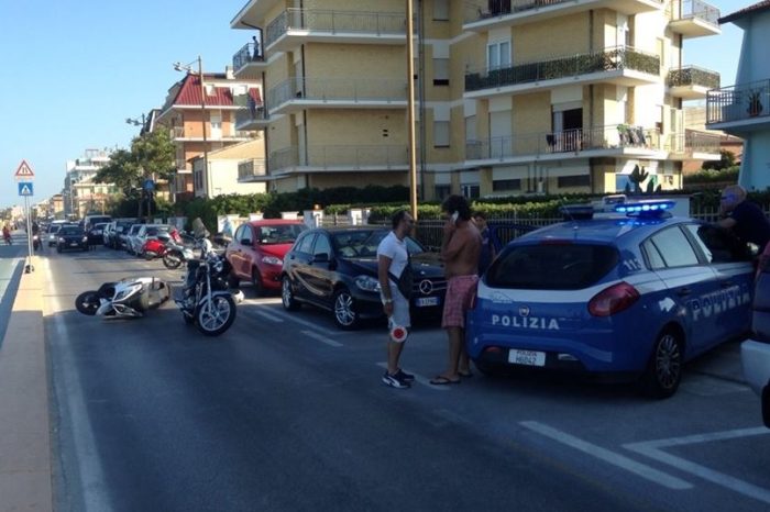 Taranto – Mettono a segno un furto, inseguiti dalla Polizia si schiantano in moto