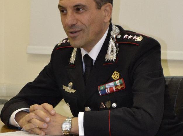 Foggia- Il Comandante provinciale dell'Arma Antonio Basilicata, lascia la Capitanata.
