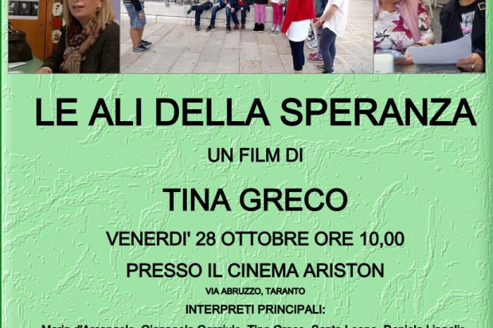 Taranto  - Il Teatro degli Amici presenta il video “Le Ali della Speranza”