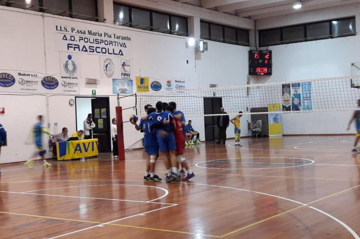 Taranto - L'A.S.D. Volley Grottaglie esce sconfitta dal match con l'Erredi Volley Taranto