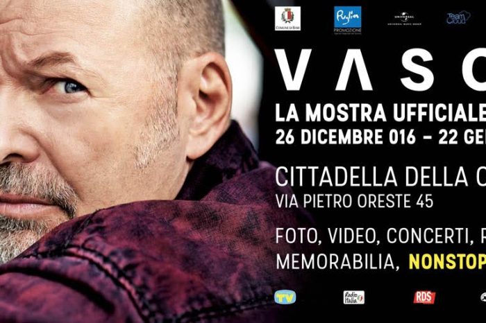 Bari - Vasco - la mostra ufficiale: dal 26 dicembre alla cittadella della Cultura l'unica tappa del Sud