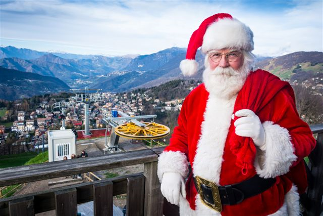 A Francavilla Fontana è arrivato il vero Santa Claus
