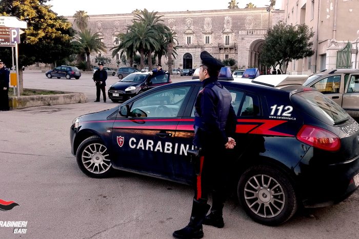 BAT - Sorvegliato "sbadato" arrestato dai Carabinieri