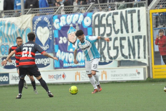 Brindisi - Calcio - Virtus Francavilla batte 1 a 0 il Cosenza, dettagli e immagini della partita