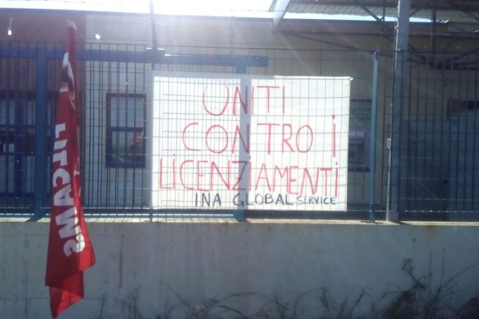 Taranto, ditta appalto Leonardo Finmeccanica - “Ina Global Service srl” licenzia 13 lavoratori