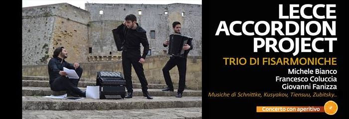 Lecce- "Lecce Accordion Project" all'Antoniano di Lecce. Leggi quando:
