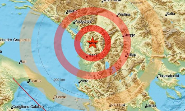Lecce- Violenta scossa di terremoto in Albania, avvertita anche nel Salento