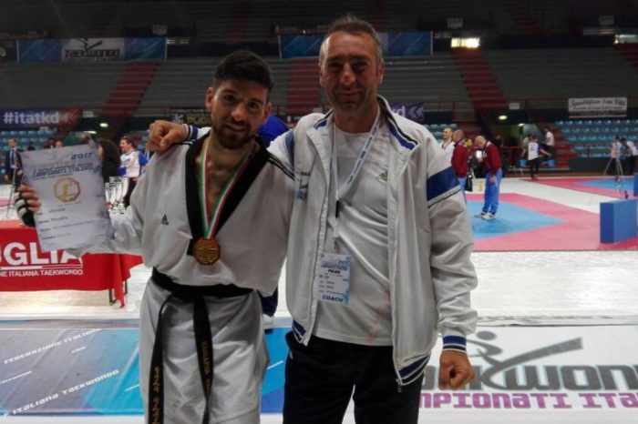 Taranto - Taekwondo, il martinese Marcello Massafra campione italiano pesi massimi