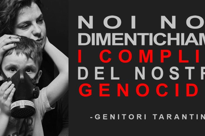Taranto - Manifesto shock per le vie della città: "Noi non dimentichiamo i complici del nostro genocidio"