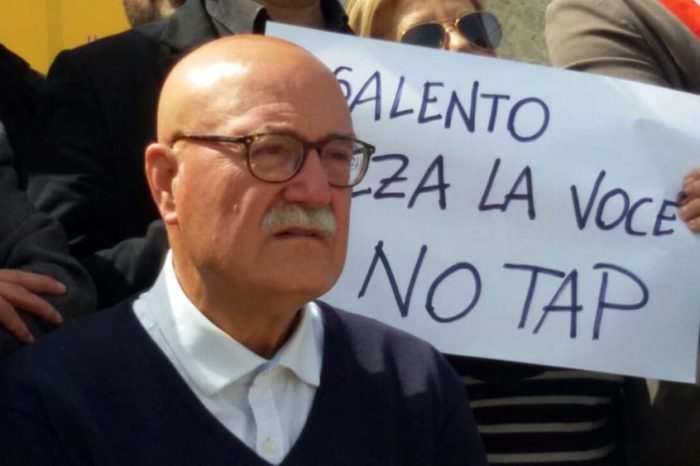 Lecce- Sciopero della fame per combattere TAP, ricoverato l'oncologo Serravezza