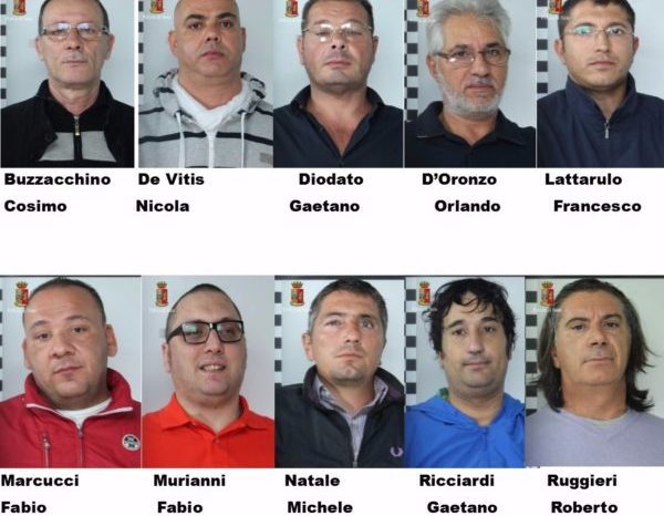 Taranto – Processo “Alias”: Condannati 22 imputati del clan D’Oronzo- De Vitis. Pene esemplari.