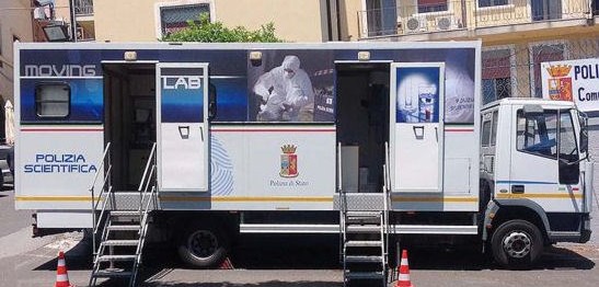 Taranto - Il Moving Lab della Polizia scientifica e le simulazioni per i cittadini. Ecco QUANDO e DOVE.