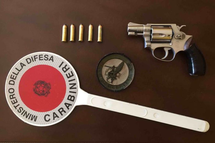 Foggia - Arrestato noto pregiudicato per possesso illegale di arma - DETTAGLI