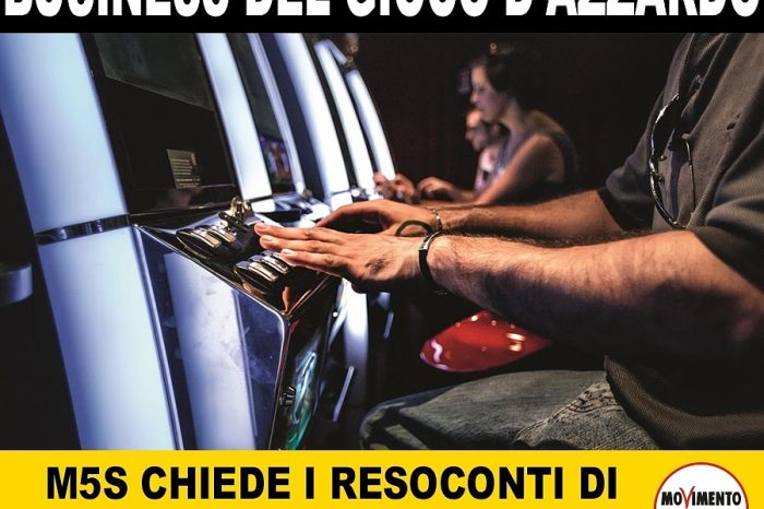 Brindisi- M5S San Vito: "Il business immorale del gioco d’azzardo"