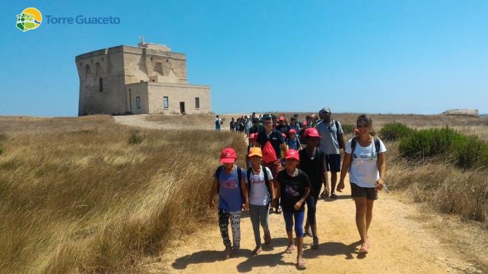 Brindisi- Dieci bambini saharawi a Torre Guaceto:l'emozione della scoperta del mare