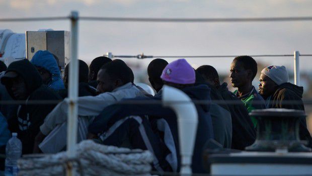 Lecce- Sbarco di migranti