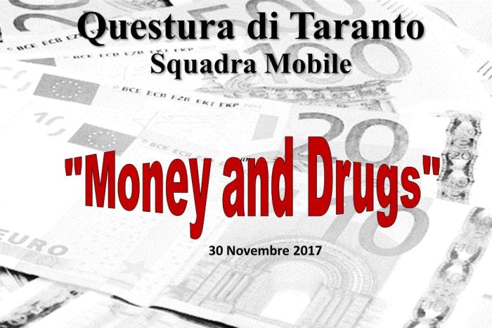 Taranto - "Money and Drugs": banconote false e droga. Tutti i dettagli dell'operazione.