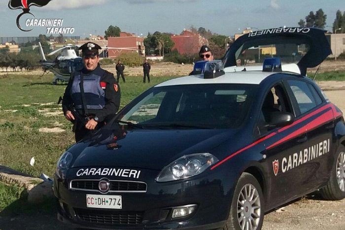 Taranto - Controlli straordinari del territorio: due le persone arrestate e diverse denunce.