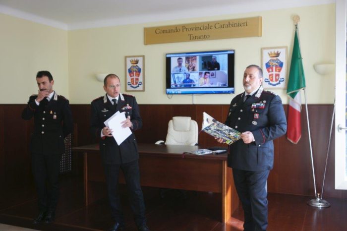Taranto - Presentazione del Calendario Storico 2018 dell’Arma dei Carabinieri.