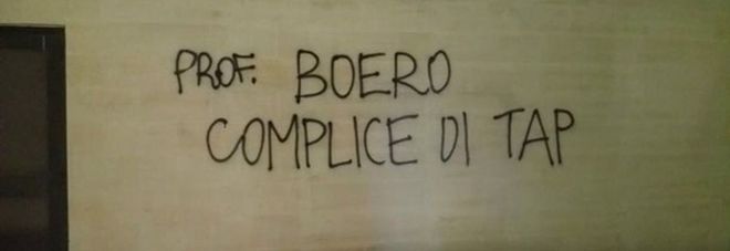Lecce- Scritte rivolte al prof. Boero, ecco le dichiarazione del Rettore