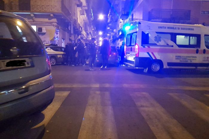 FLASH Taranto - Incidente auto-moto. Centauro finisce in ospedale