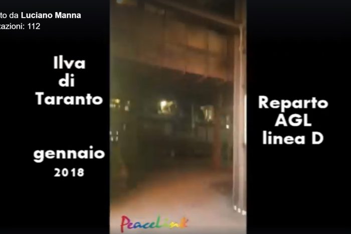 Taranto - Peacelink e il video girato in uno dei reparti Ilva: "Questa è l'aria che respirate ogni giorno."
