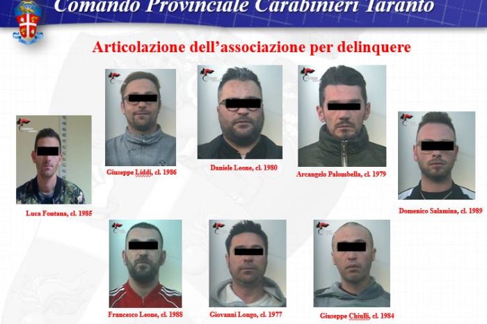 Taranto, Operazione Tramontone – “Se non paghi salta tutto in aria”, decapitato il “clan Tramontone" | FOTO e NOMI