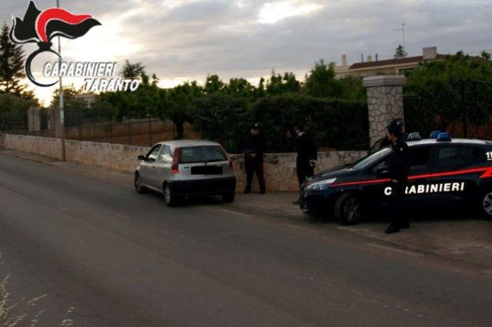 Taranto - Controlli del territorio: 2 arresti e diverse denunce