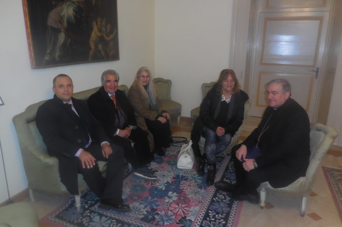 Lecce- l’Associazione ENDAS incontra il vescovo Michele Seccia
