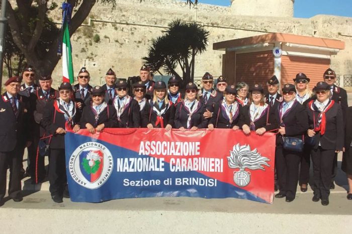 Brindisi- Associazione Nazionale Carabinieri, rinnovo del Consiglio Direttivo