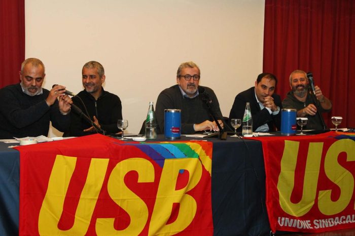 Taranto - Convegno USB: "Prima di tutto la salute: nessun ricatto per Taranto!"