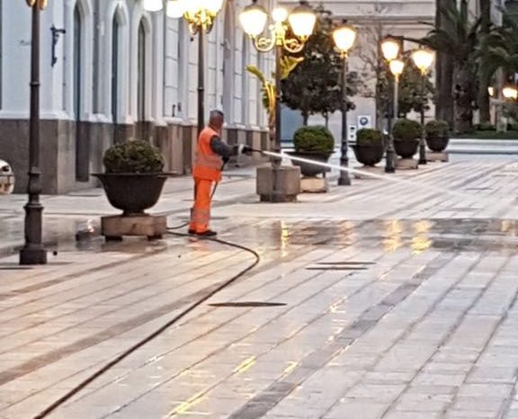 Taranto - Riti della Settimana Santa: pulizie straordinarie in città