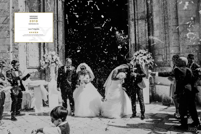Brindisi- Wedding Awards 2018; premio prestigioso per lo studio fotografico Leuci di San Pietro.