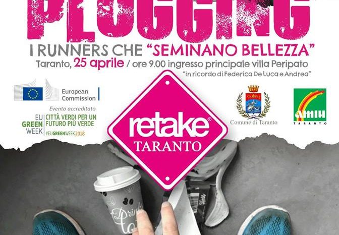 Taranto - "Plogging Day", corro e pulisco: tutte le info su come partecipare all'evento
